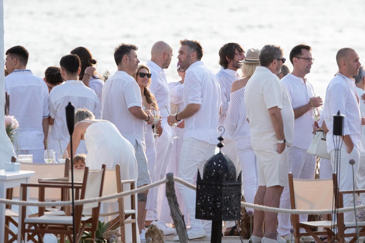 Muchos rostros conocidos en la boda de Edurne y De Gea.