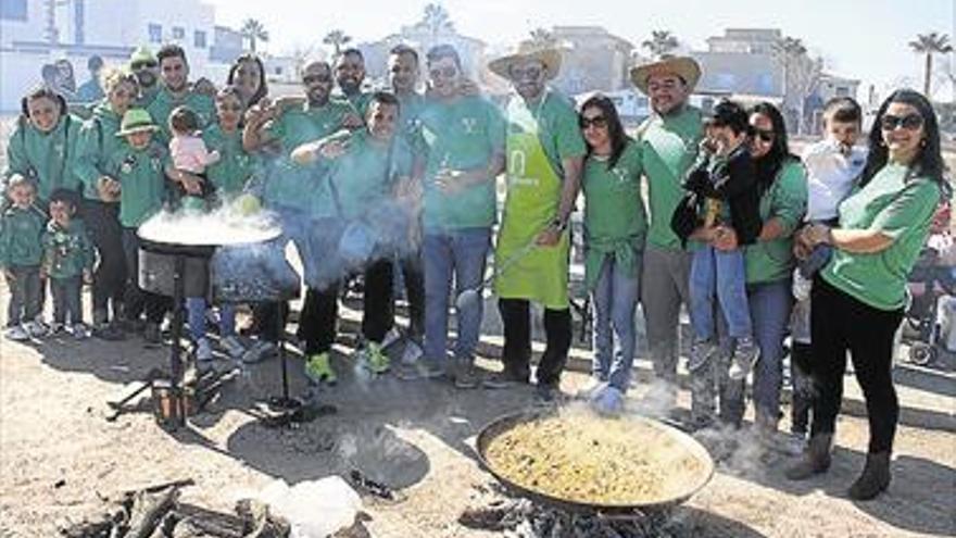 Concurso de récord que gana la paella de Bacalao