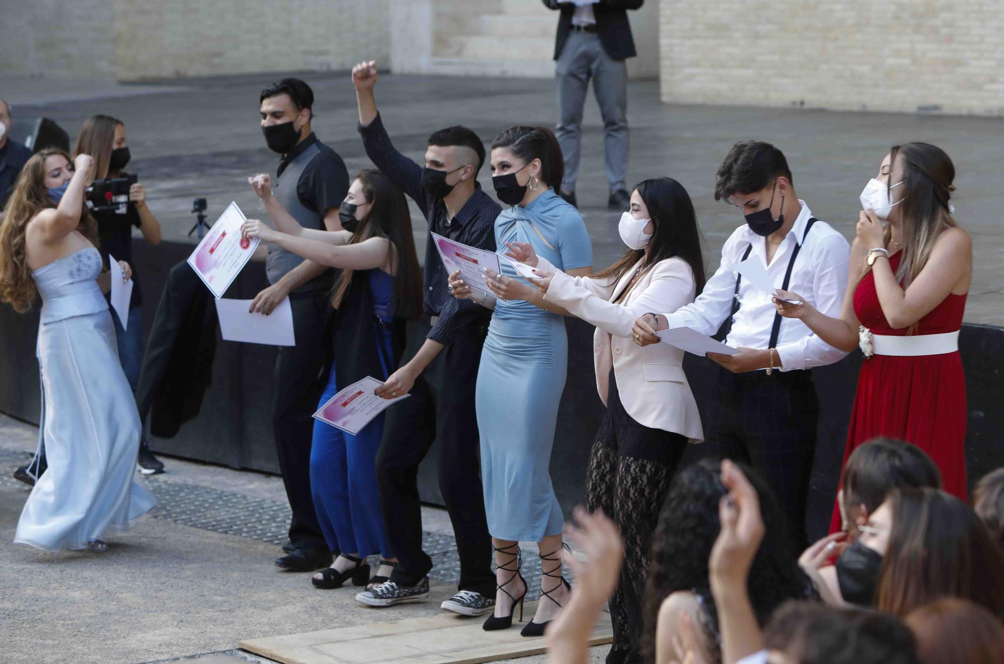 Graduación del IES Clot del Moro en el Teatro Romano de Sagunt.