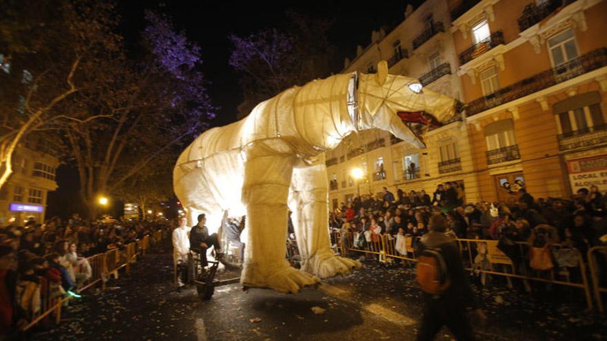 Cabalgata de los Reyes Magos en València 2019