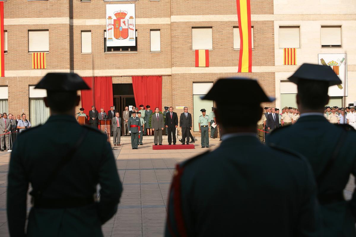 Desfile de guardias civiles