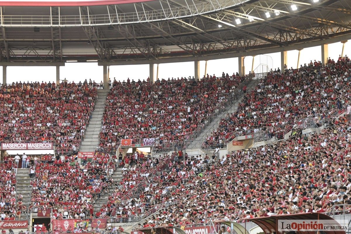 Así fue el encuentro del play off del Real Murcia y el Nástic en la lucha por el ascenso