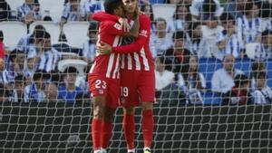 Real Sociedad - Atlético de Madrid: El gol de Reinildo
