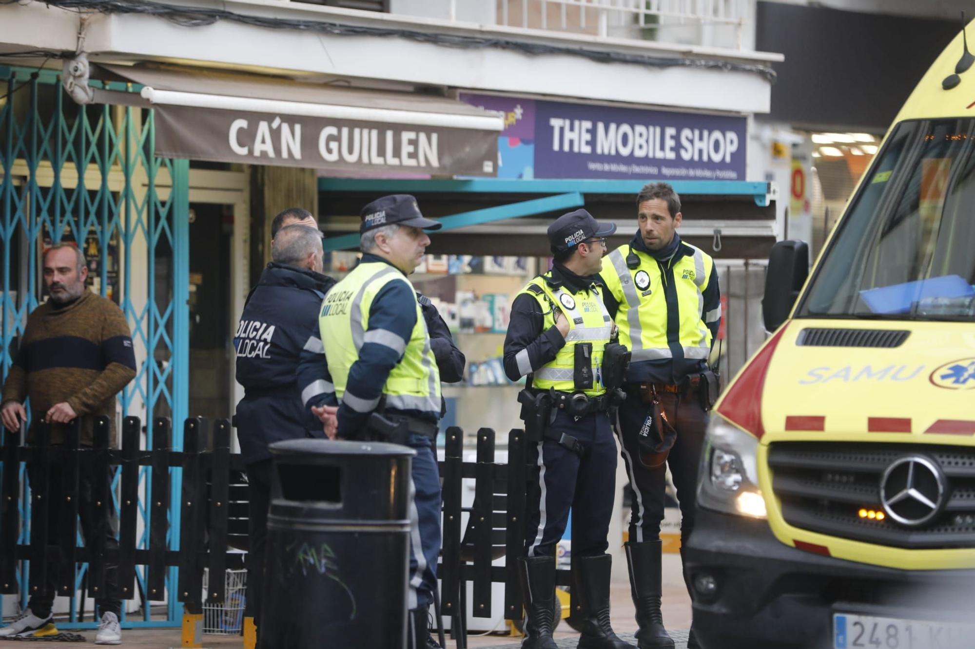 Acuchillan en el pecho a un hombre en Palma