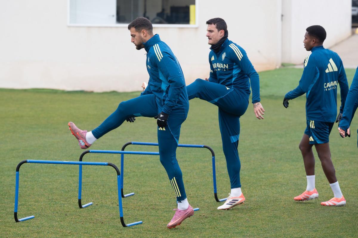 ENTRENAMIENTO REAL ZARAGOZA FUTBOL CIUDAD DEPORTIVA DICIEMBRE 2025
