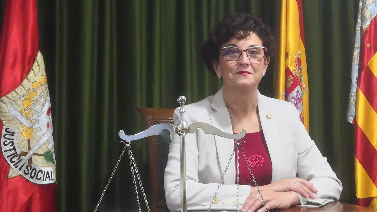 M.ª Antonia Oliva Verdú. Presidenta del Colegio Oficial de Graduados Sociales de Alicante