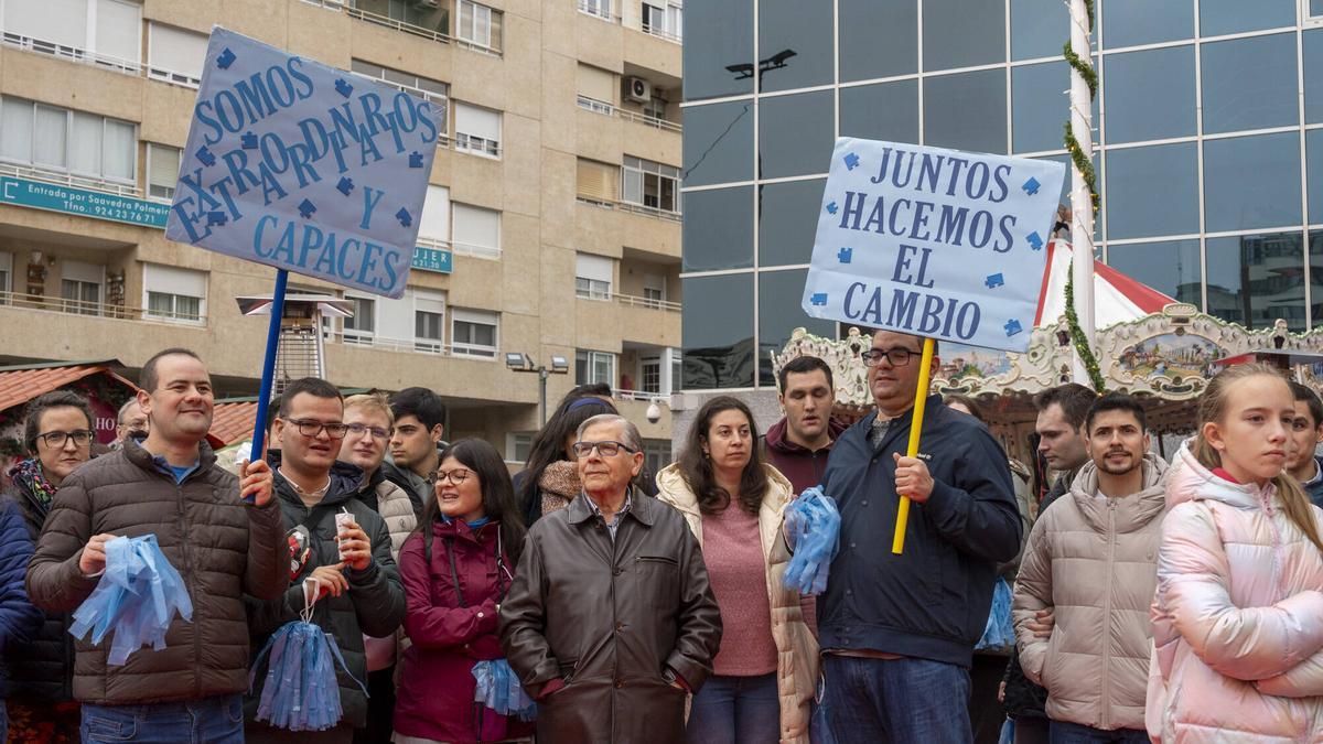 En la edición pasada la marcha finalizó en la plaza de Conquistadores.
