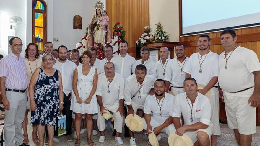 Procesión terrestre de la Virgen del Carmen en Arguineguín 2017