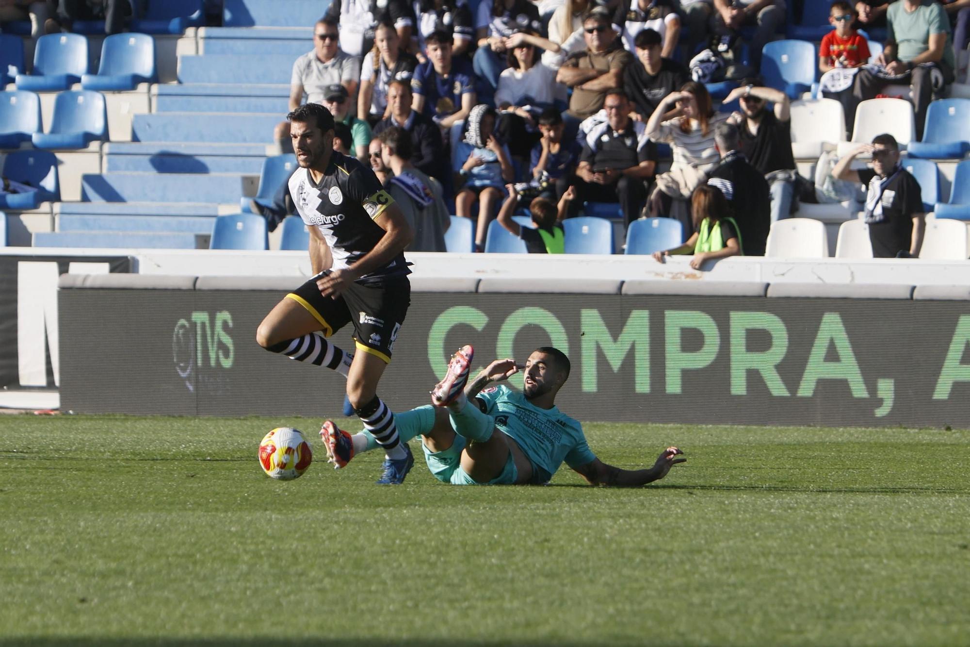 FOTOGALERÍA: Las imágenes de la derrota del Mérida en Salamanca (2-0)