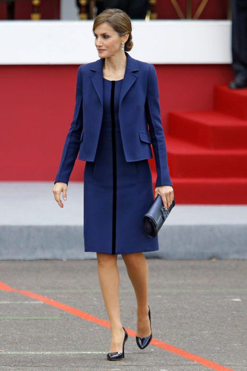 La reina Letizia en el Día de la Hispanidad 2015