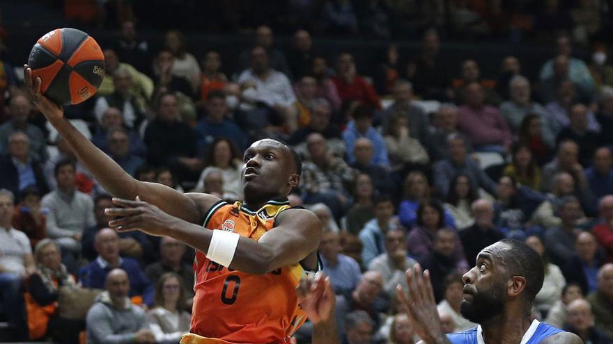 Jared Harper, uno de los más destacados del Valencia Basket ante el Fuenlabrada. | ACB PHOTO / M. A. POLO