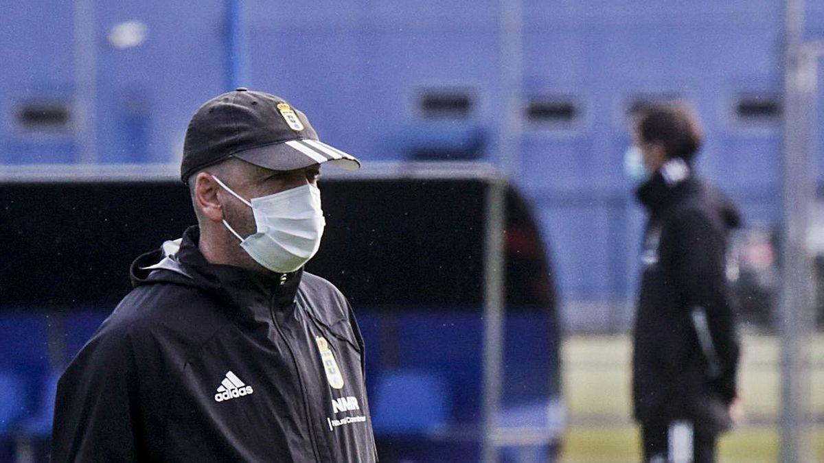 El entrenador del Real Oviedo