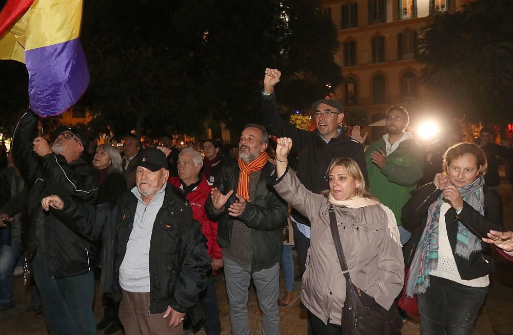 Adelante Andalucía comienza la campaña electoral en la Plaza de la Merced