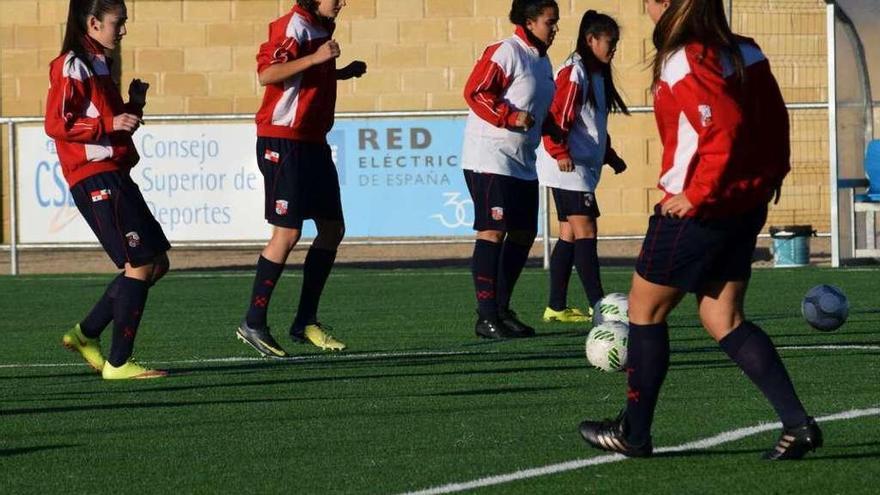 La selección entrena en Tagarabuena.