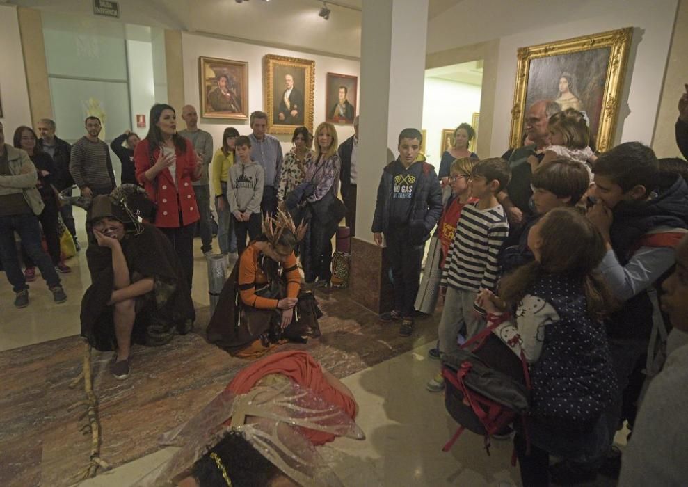 'Noche en los museos' con niños en el Mubam