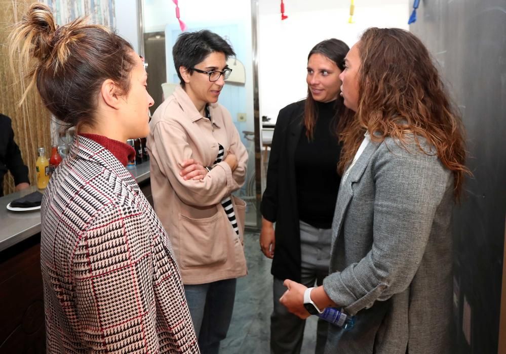 Las guerreras de Teika en el SUPER balcón fallero