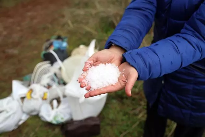 Marea de pellets en Galicia