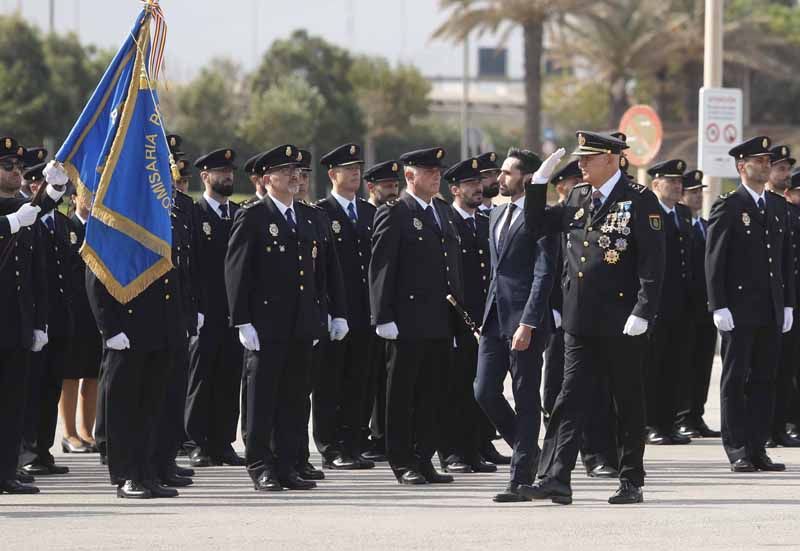 Celebración del día de la Policía Nacional en València