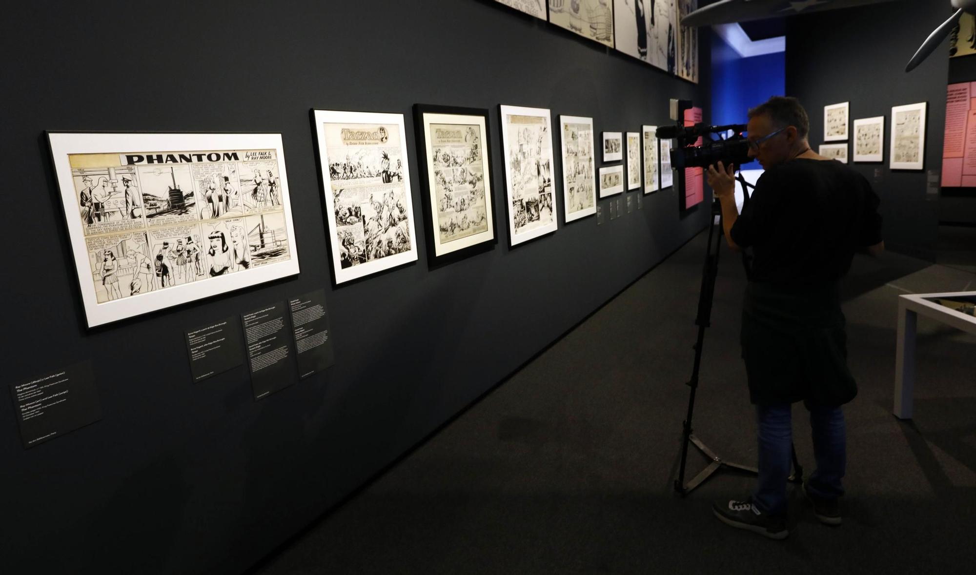 En imágenes | Un guiño al mundo del cómic en el CaixaForum de Zaragoza