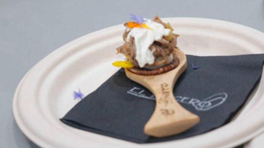 'Pasión herreña', la tapa ganadora.