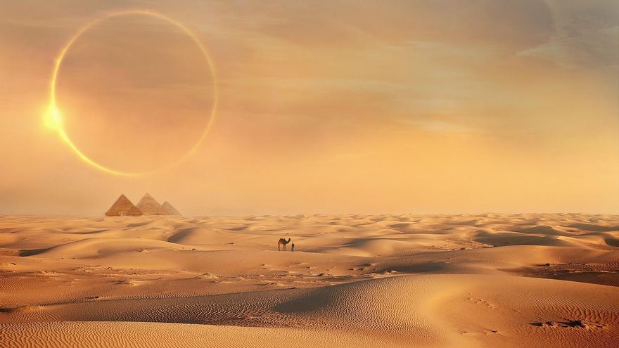 Aparecen misteriosas burbujas sobre las pirámides de Egipto: se reactivan las teorías de los extraterrestres