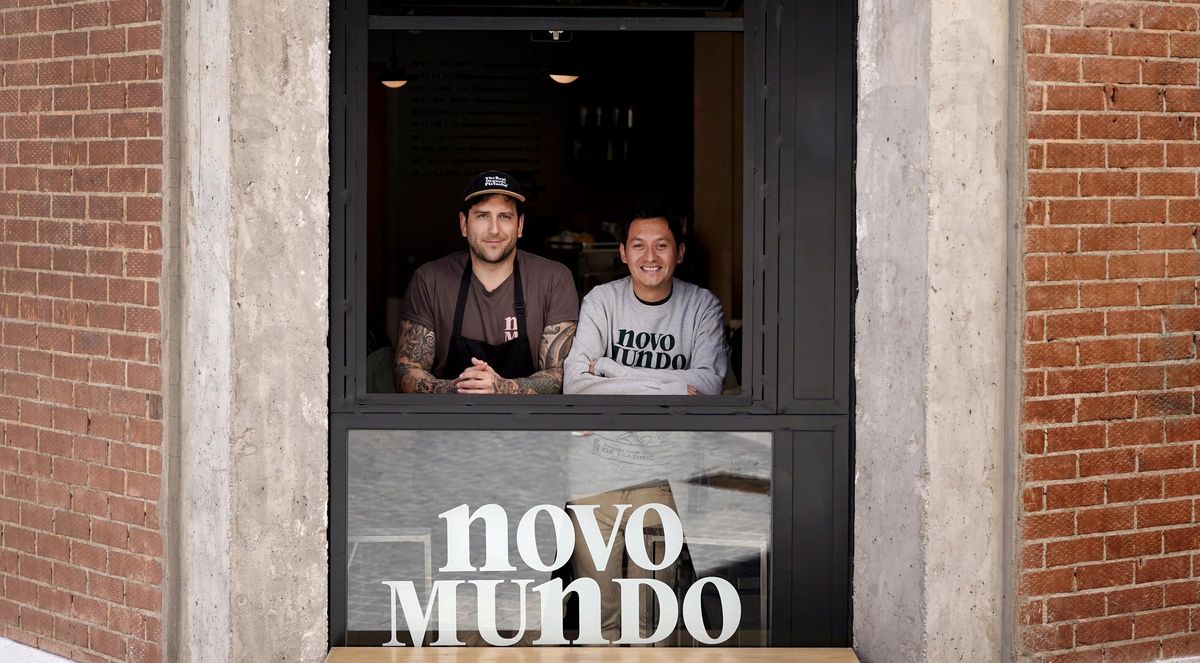 La cafetería Novo Mundo se encuentra en el barrio de La Latina de Madrid.