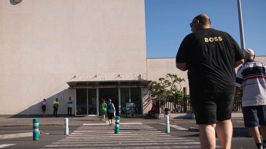 Hospital del Sur, en El Mojón (Arona). | ARTURO JIMÉNEZ