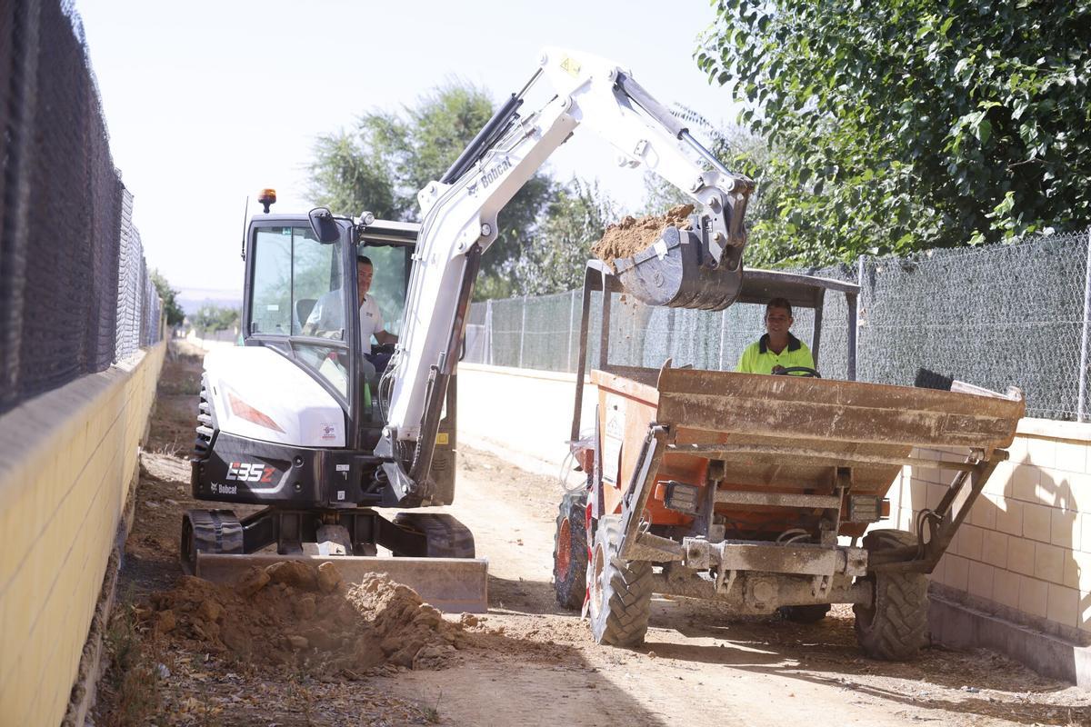 Obras de urbanización Cuevas de Altázar