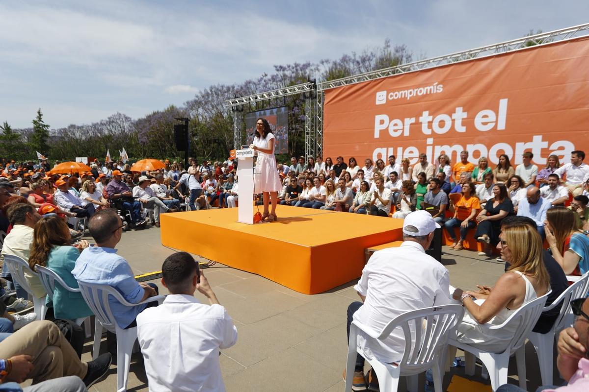 Mitin central de Compromís en València