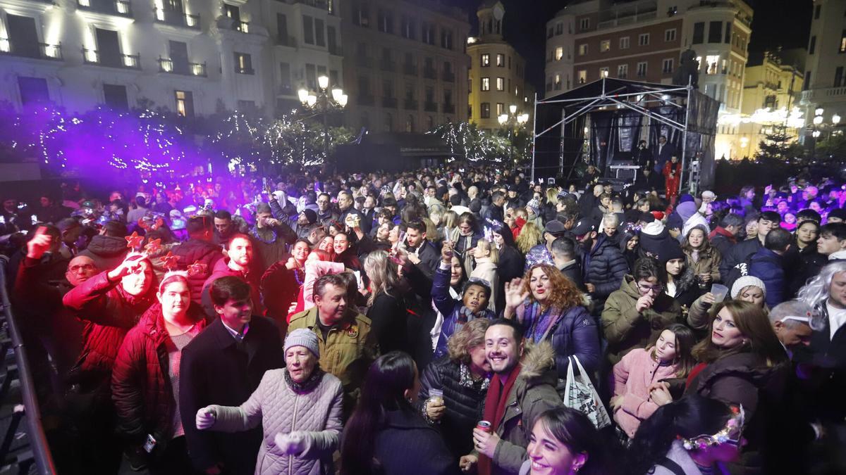 Nochevieja del año pasado en Las Tendillas.