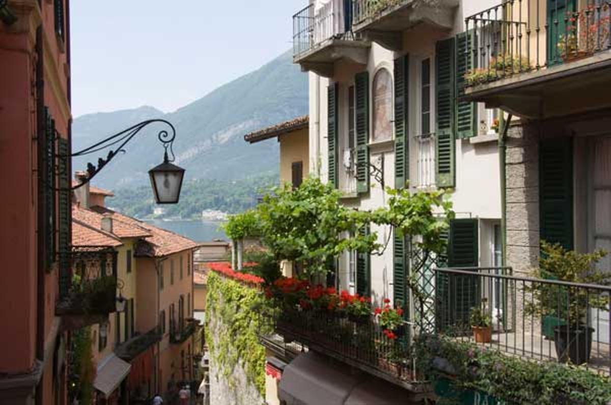 Calle en Bellagio.
