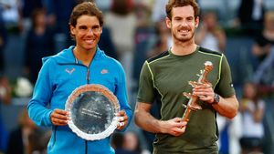 Rafa Nadal, junto a Andy Murray