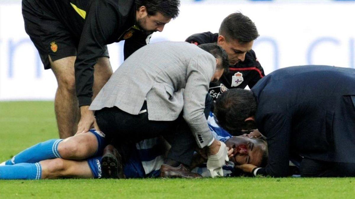 Bergantiños, atendido en Riazor