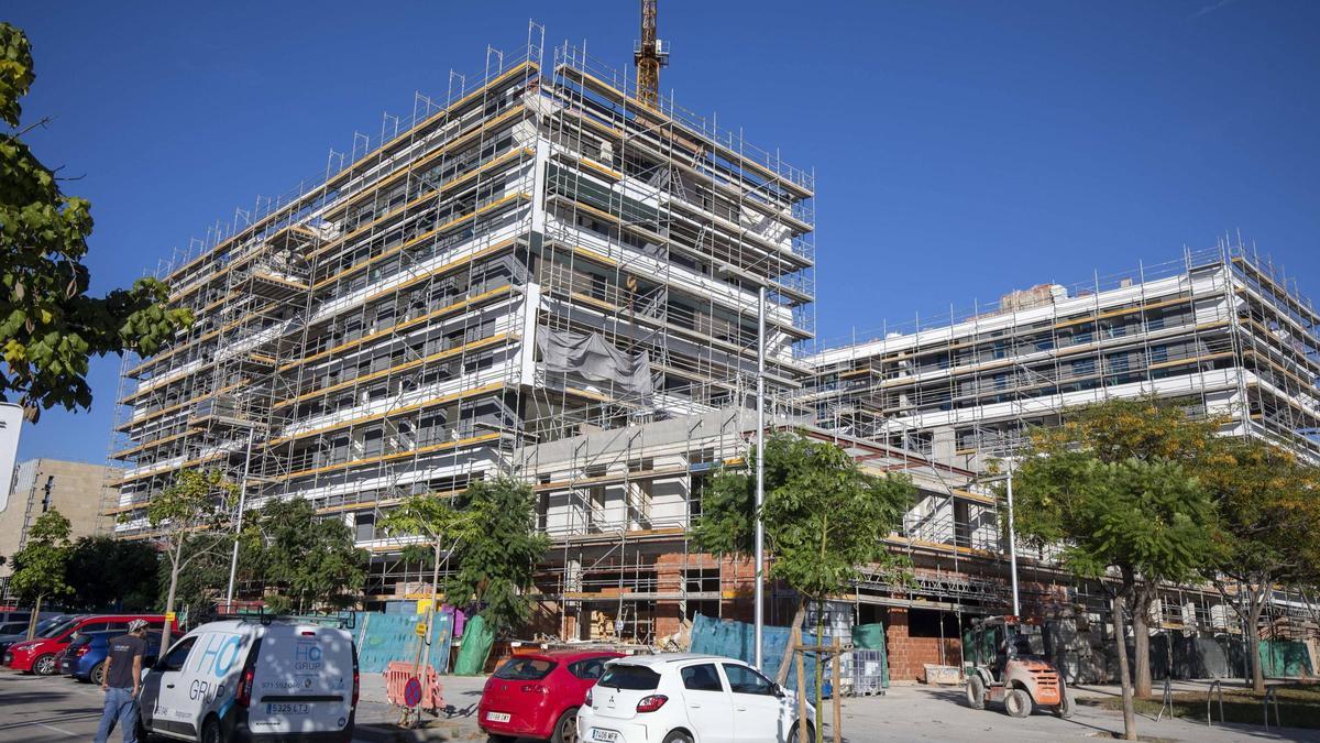 Los proyectos de nuevas viviendas siguen reduciéndose en Mallorca