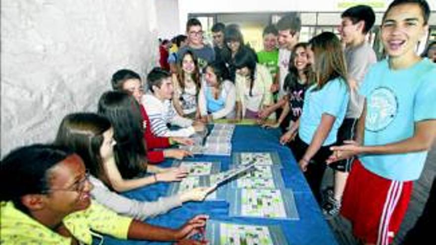 Actividades solidarias en el instituto Universidad Laboral