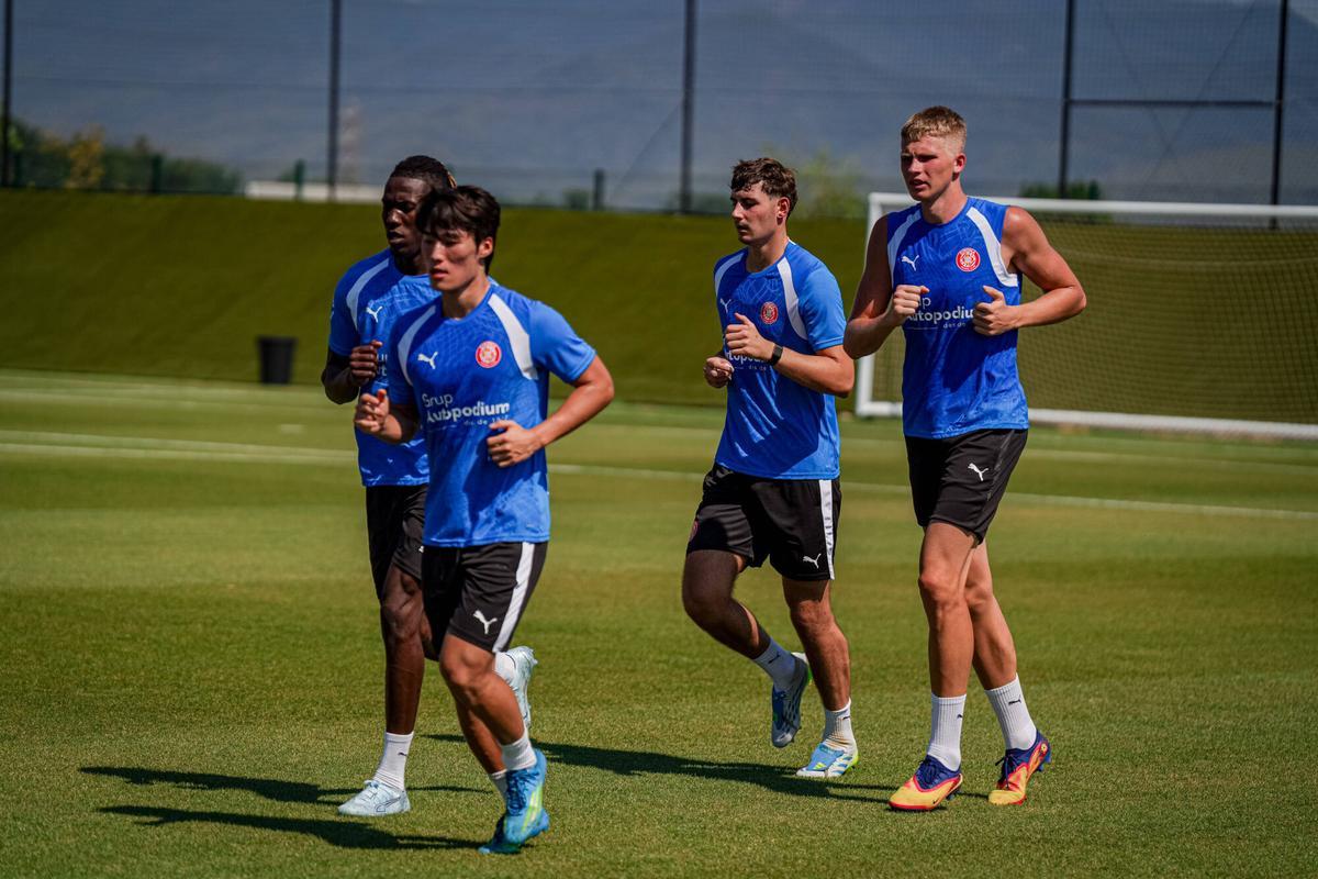 Les fotos del primer entrenament de la temporada 2026-27 del Girona FC