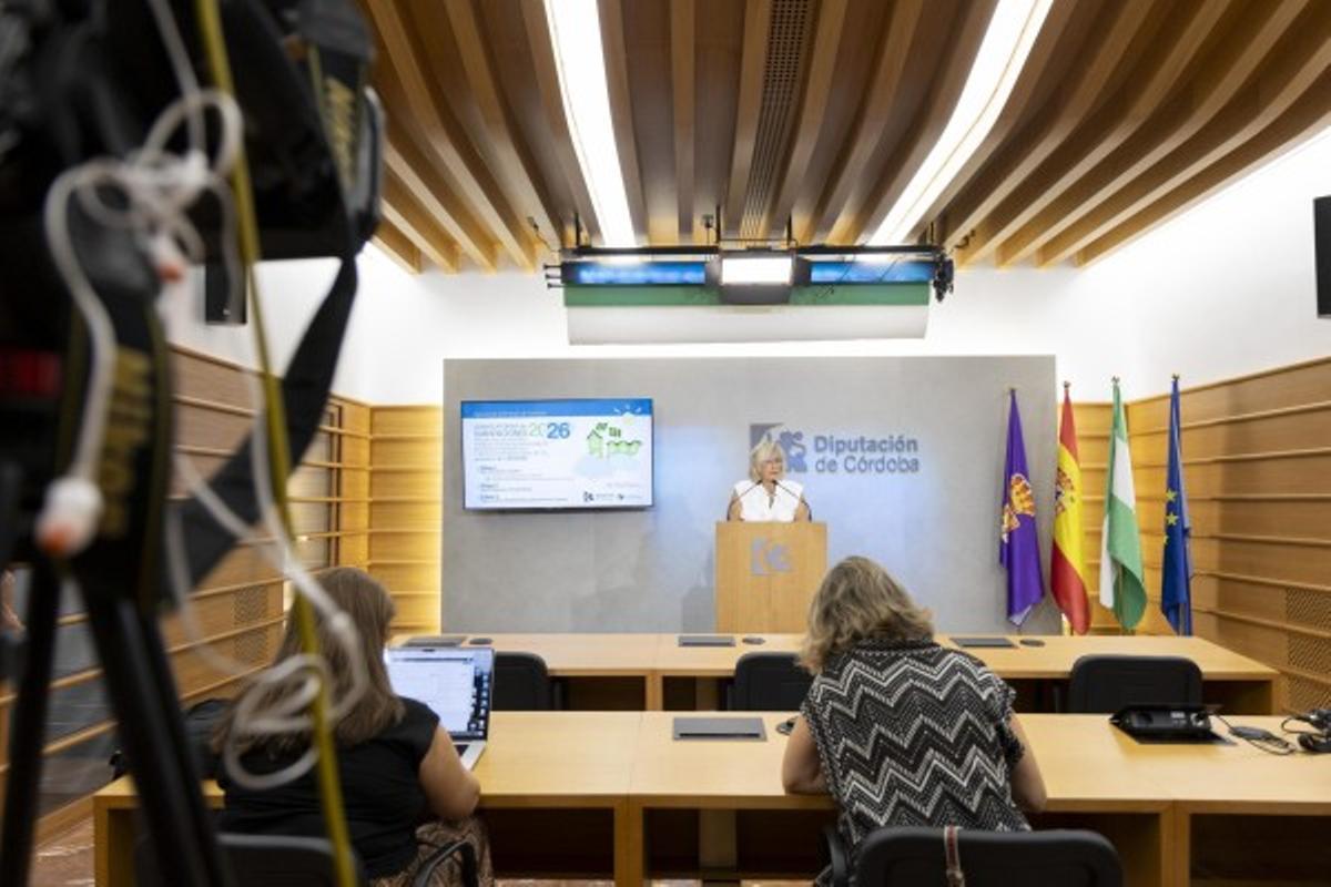 Tatiana Pozo, en el balance de subvenciones de la Agencia Provincial de la Energía.