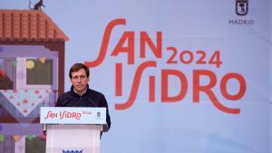 Almeida durante la presentación de la programación de San Isidro 2024.