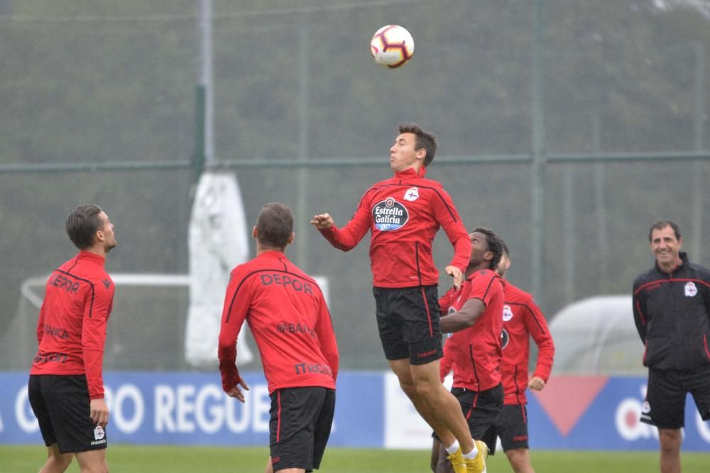 El Dépor prepara el partido contra el Granada