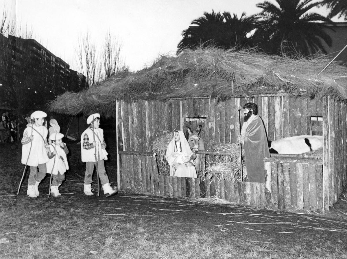 Los arriesgados belenes vivientes de las navidades pasadas