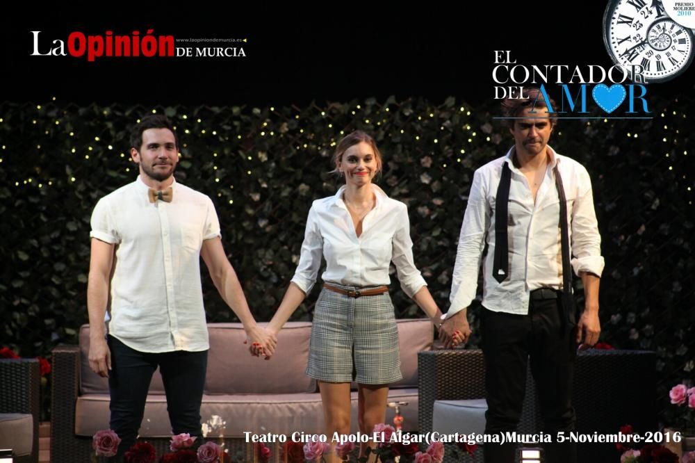 Obra de teatro "El contador del amor" en el Teatro