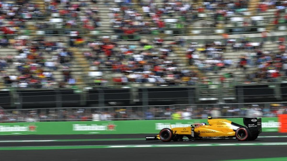 Palmer, al volante del Renault el pasado año