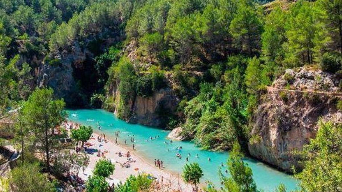 Baños de Montanejos (Castellón).