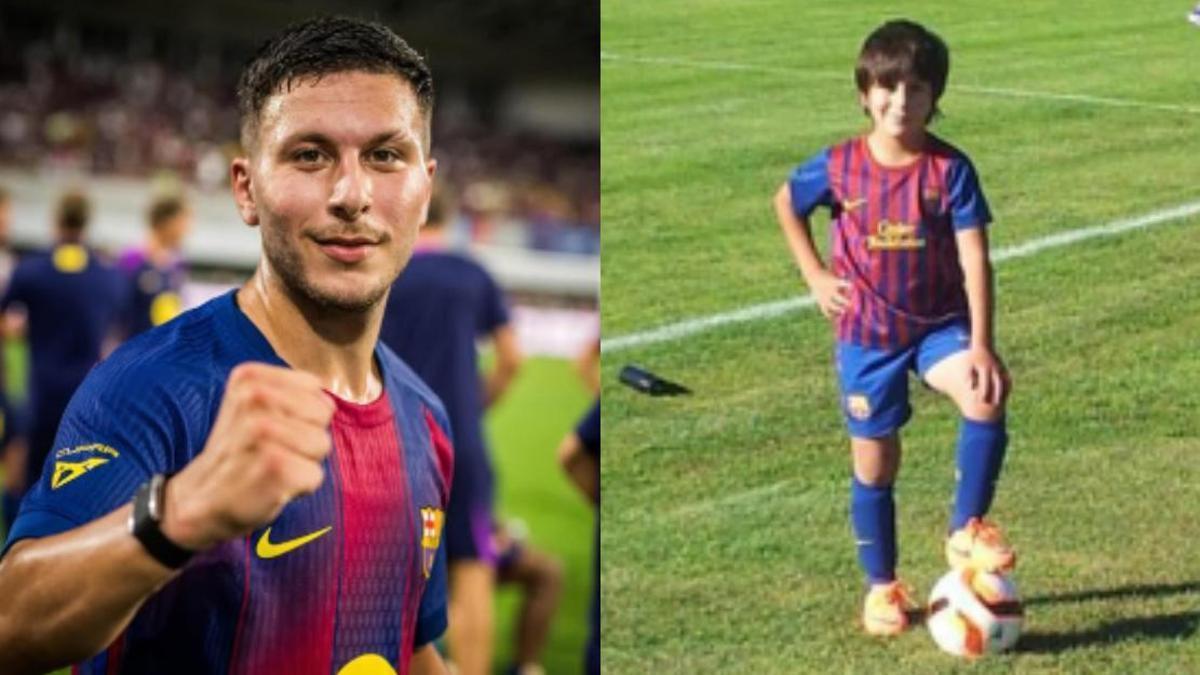 Roony Bardghji se mostró 'muy feliz' tras marcar su primer gol en competición oficial con el Barça