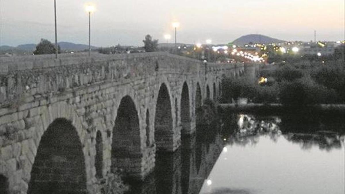 El Puente Romano de Mérida.
