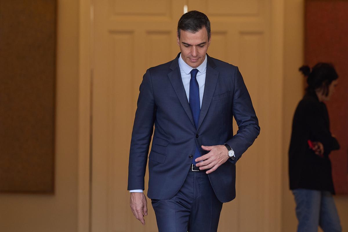 El presidente del Gobierno, Pedro Sánchez