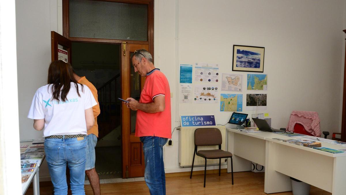 Oficina de turismo de Bueu, en una imagen de archivo.