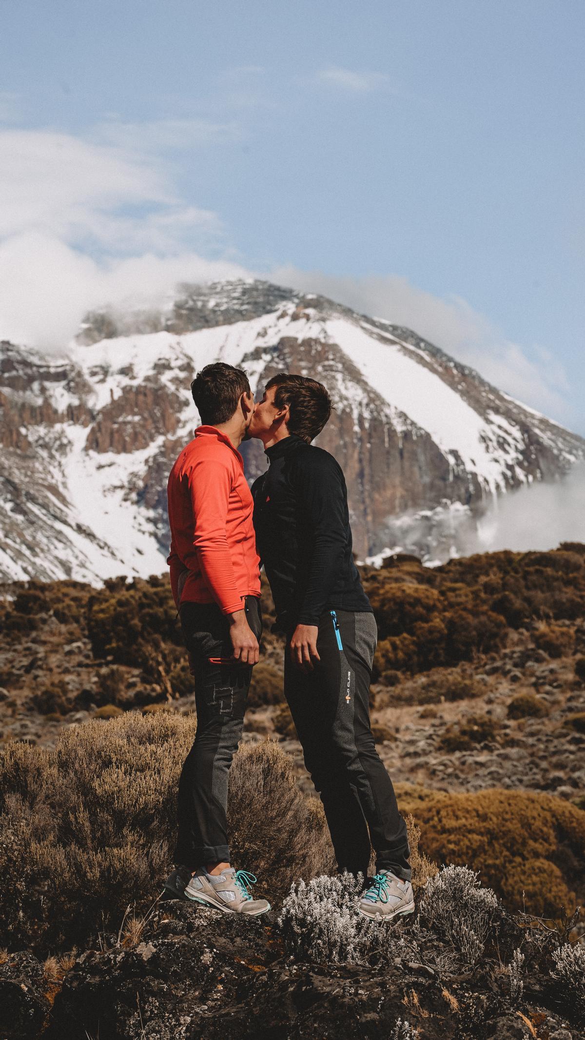 Couple Climbers