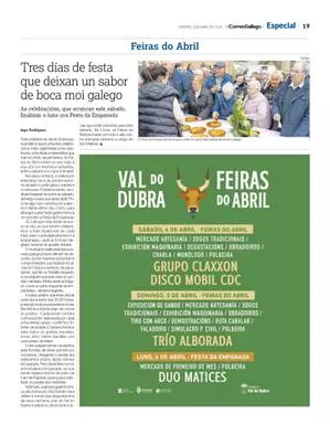 ESPECIAL FEIRAS DE ABRIL DE VAL DO DUBRA 2026