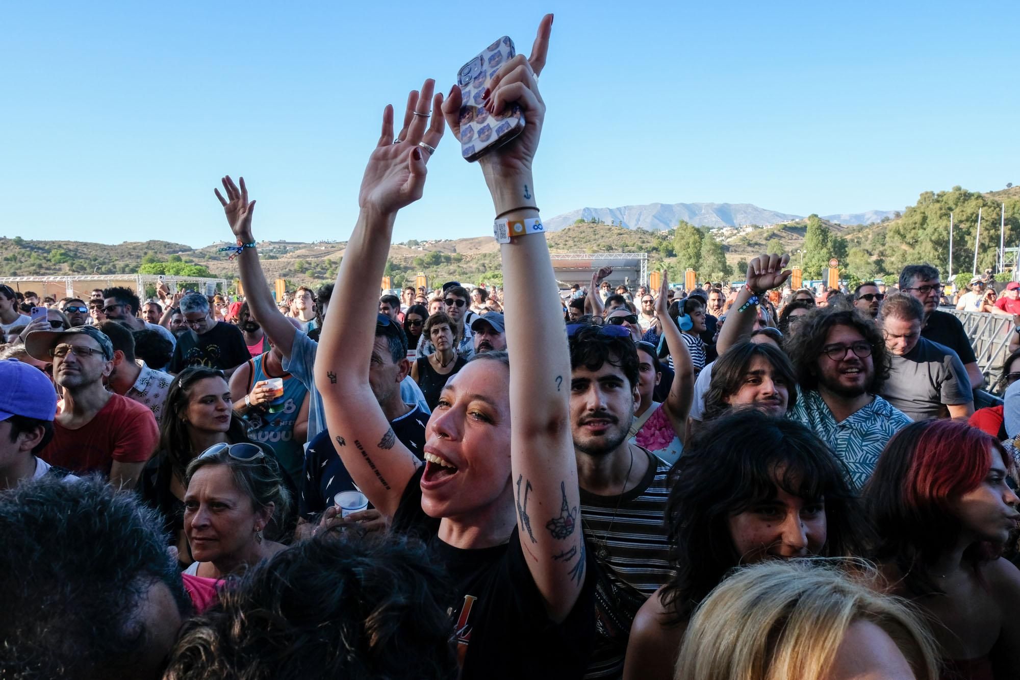 Primer día de conciertos en el Festival Cala Mijas 2023